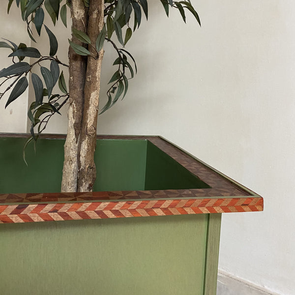 Sevel Planter - Leaf Green