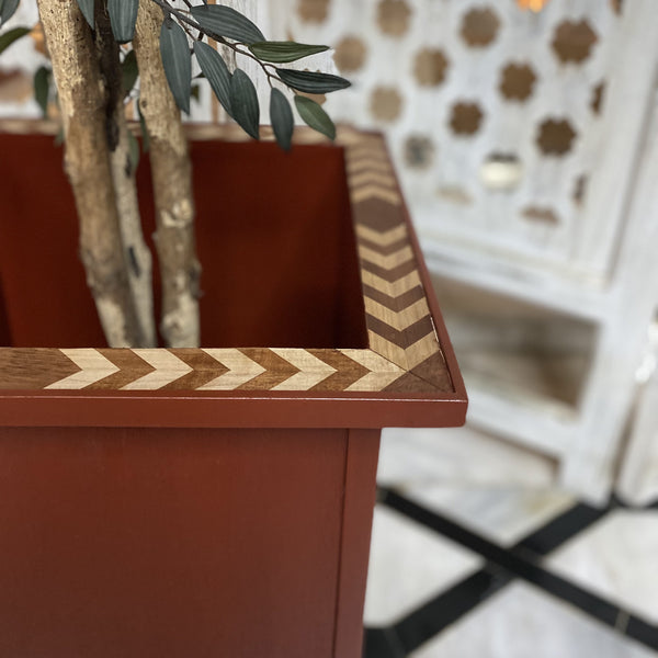 Sevel Planter - Brick Red