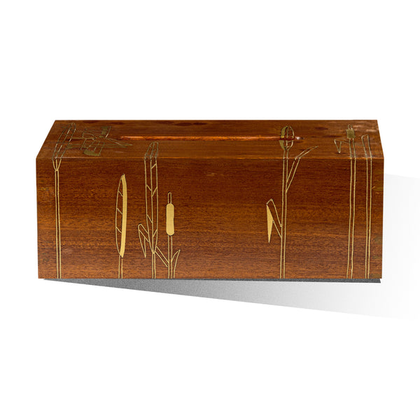 Grass Hopper (mahogany) Tissue Box