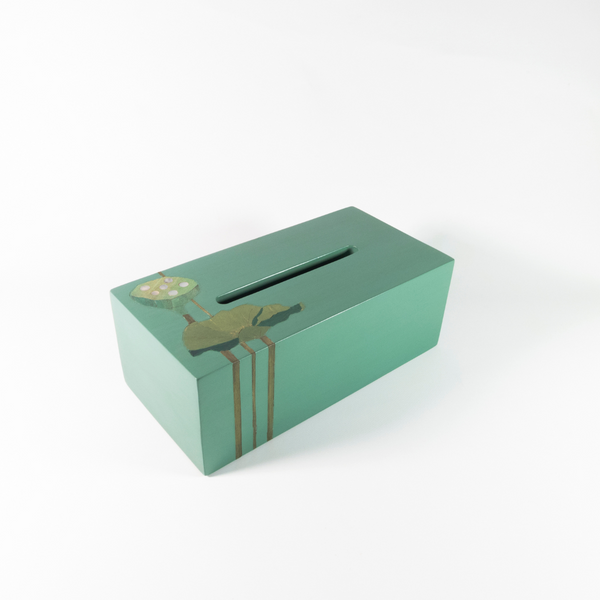 Lotus pond Tissue Box Cover