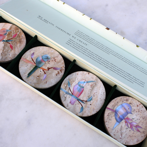 Song of Birds (set of four coasters)